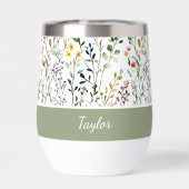 Wildflower Watercolor Botanical Name  (背面)