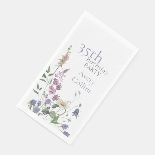  Wildflower Watercolor Floral 35th Birthday (コーナー)