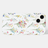  Wildflower Watercolor Floral Pattern Case-Mate iPhoneケース (裏面 (横))