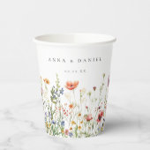 Wildflower Wedding 紙コップ (左)