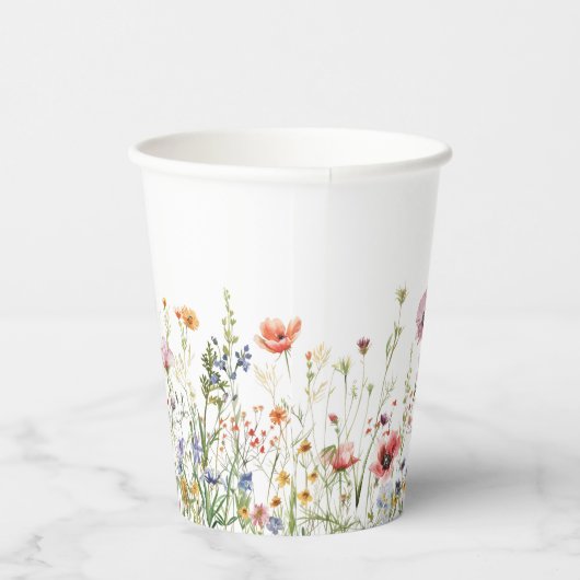 Wildflower Wedding 紙コップ (右)