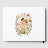 Wildflower+Wedding+Guestbook+with+Photo ゲストブック (裏面)