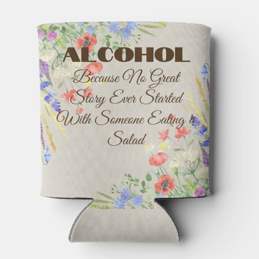 Wildflower Wedding Huggie 缶クーラー (裏面)