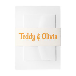 Wildflower Wedding Invitation 招待状ベリーバンド