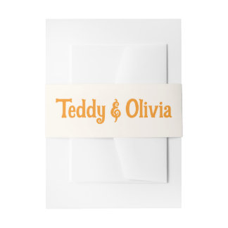 Wildflower Wedding Invitation 招待状ベリーバンド