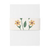 Wildflower Wedding Invitation 招待状ベリーバンド (裏面例)