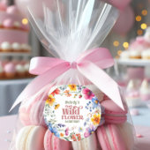 Wildflower Wild One 1st birthday  ラウンドシール