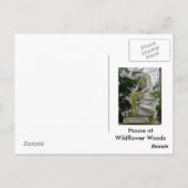 Wildflower WoodsのGene Stratton Porter's House ポストカード (裏面)