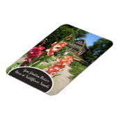 Wildflower WoodsのGene Stratton Porter's House マグネット (左側)