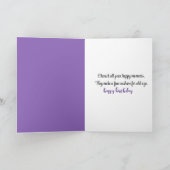 Wildflowers誕生日 カード (内部)