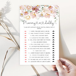 Wildflowers誰がママかパパのゲームを言ったか推測