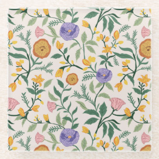 Wildflowers ガラスコースター