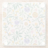 Wildflowers ガラスコースター (裏面)