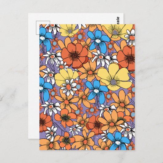 Wildflowers ポストカード (正面/裏面)