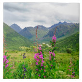 Wildflowers Alaskan Valley タイル (正面)