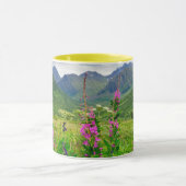 Wildflowers Alaskan Valley マグカップ (中央)