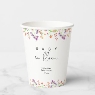 Wildflowers - Baby in bloom 紙コップ