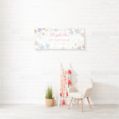 WILDFLOWERS Birthday party Backdrop banner 横断幕 (インサイチュ)