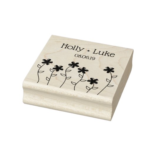 Wildflowers, Branches & Leaves for Wedding ラバースタンプ (スタンプ)