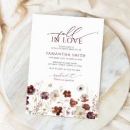 Wildflowers Bridal Shower ウェディングシャワー 招待状