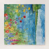 Wildflowers by a Lake ジグソーパズル (横)