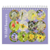 Wildflowers Close-Up Forest Photography カレンダー (カバー)