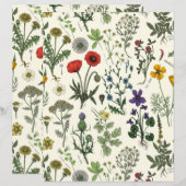 Wildflowers collage (正面/裏面)