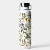 Wildflowers collage ウォーターボトル (背面)