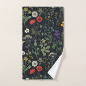 Wildflowers collage バスタオルセット (ハンドタオル)