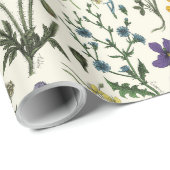 Wildflowers collage ラッピングペーパー (ロールコーナー)