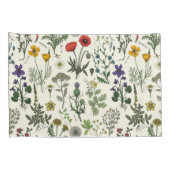 Wildflowers collage 枕カバー (裏面-右)