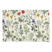 Wildflowers collage 枕カバー (正面左)