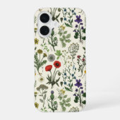 Wildflowers collage iPhone 16ケース (裏面)