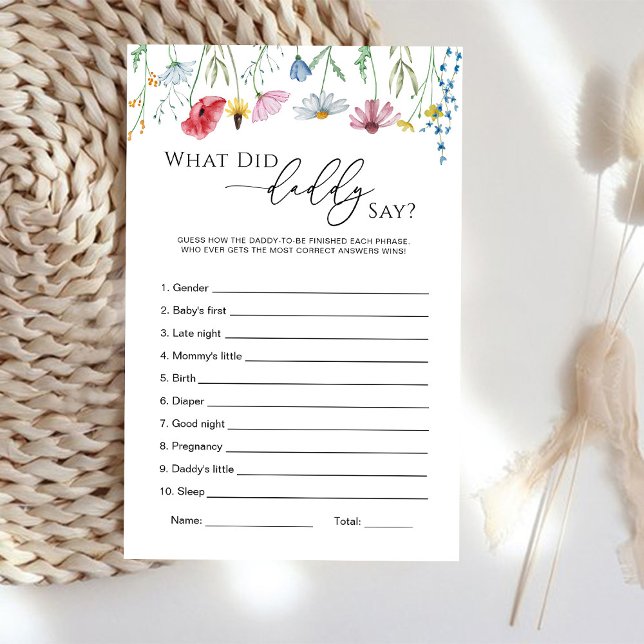 Wildflowers Daddyがゲームと言ったこと (クリエイターアップロード済み)