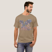 Wildflowers Fantasy Dragon Bookish Reader Tシャツ (正面フル)