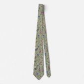Wildflowers Faux Silk | イングリッシュガーデンの紳士用 ネクタイ (正面)