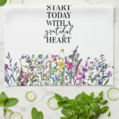 Wildflowers Floral キッチンタオル (折り畳み)