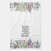 Wildflowers Floral キッチンタオル (縦)