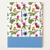 Wildflowers floral bloom 2026  プランナー手帳 (裏面)