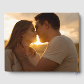 Wildflowers Floral Meadow Wedding Photo ゲストブック (裏面)