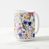 Wildflowers Floral Mug コーヒーマグカップ (正面右)