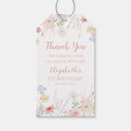 WILDFLOWERS Floral spring Favor tag ギフトタグ
