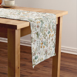 Wildflowers Floral Table Runner ショートテーブルランナー