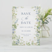  Wildflowers Garden Wedding Save The Date セーブザデート (スタンド正面)