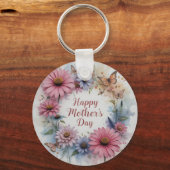WildFlowers Happy Mother's Day キーホルダー (正面)