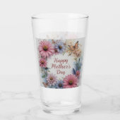 WildFlowers Happy Mother's Day タンブラーグラス (裏面)