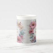 Wildflowers Happy Mother's Day ボーンチャイナマグカップ (正面)