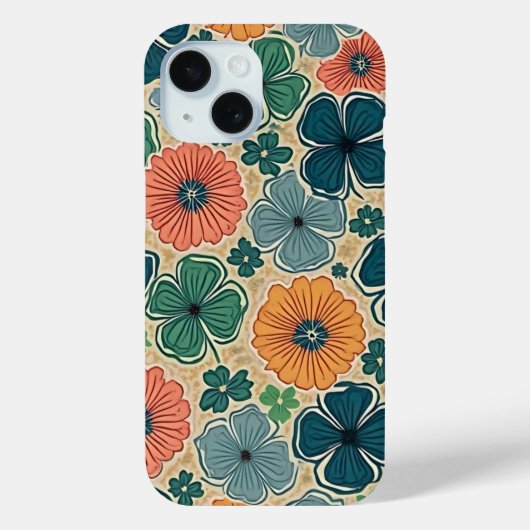 Wildflowers Harmonious Tones Case-Mate iPhoneケース (裏面)