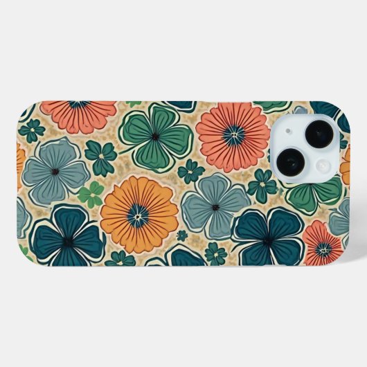 Wildflowers Harmonious Tones Case-Mate iPhoneケース (裏面 (横))