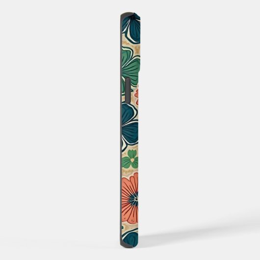 Wildflowers Harmonious Tones iPhoneケース (右側面)